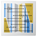 Recherche de géométrique abstrait carreaux Années 1950