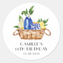 Recherche de panier autocollants Merci