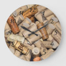 Recherche de bouchon posters horloges Vin