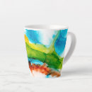 Recherche de plume tasses Aquarelle