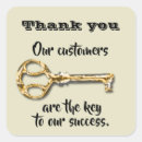 Recherche de clé antique autocollants Merci