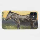 Recherche de la savane iphone coques Zèbre