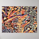 Suche nach abstrakter wolf poster Tierwelt