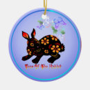 Recherche de année du lapin ornements Nouveau