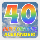 Suche nach glücklicher 40 geburtstag aufkleber 40 jahre alt