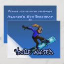 Suche nach snowboard party einladungen Für kinder