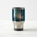 Recherche de paysage urbain tasses Futuriste
