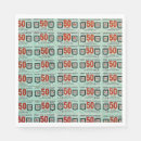 Recherche de vieux papier serviettes Rétro