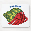 Recherche de mollusques et crustacés tapis souris Crabe