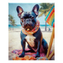 Recherche de french bulldog posters Plage