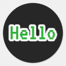 Recherche de de salutation autocollants Texte