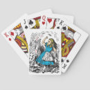 Suche nach alice im wunderland spielkarten Lewis carroll