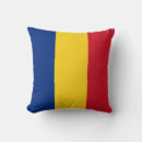 Recherche de roumain coussins Drapeau