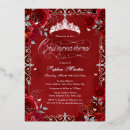 Recherche de red quinceanera invitations Tiare