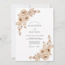 Recherche de sépia invitations Aquarelle