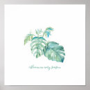 Recherche de feuille tropical posters Monstère