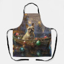 Recherche de french bulldog tabliers Noël