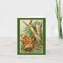 Recherche de hibou vintage vœux cartes Nature