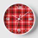 Recherche de damier rouge horloges Motif