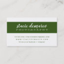 Recherche de affaires de photographe cartes visite Boss