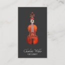 Suche nach violinist visitenkarten Elegant