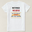 Recherche de infirmière retraite tshirts Médical