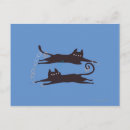 Recherche de humour chat cartes postales Illustration