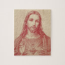 Suche nach heiliges herz puzzle Vintag