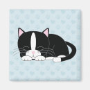 Recherche de noir et blanc chat magnets Tuxedo