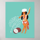 Recherche de coco posters Tropical
