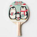 Recherche de pingouin raquettes ping pong Hiver