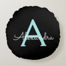 Suche nach aquamarines kissen Monogramm