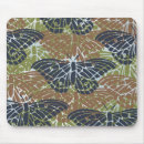 Recherche de papillon abstrait tapis souris Bleu