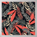 Recherche de motif exotique posters Floral