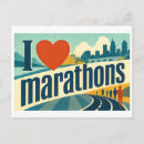 Recherche de marathon cartes postales Course