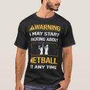 Recherche de netball tshirts Tir de but