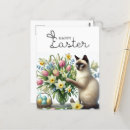 Recherche de chat pâques cartes postales Lapin