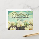 Recherche de patience cartes postales Motivation