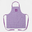 Recherche de plaid tabliers Violet