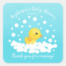 Recherche de petit canard jaune autocollants Baby shower