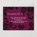 Recherche de proverbes 3 5 cartes postales Confiance