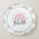 Recherche de rond arc en ciel coussins Pour enfants