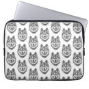 Suche nach sibirischer husky laptop schutzhüllen Tier