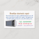 Recherche de solutions cartes visite Cuisine
