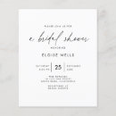 Recherche de thé bridal shower invitations Rustique