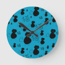 Recherche de minous horloges Noir