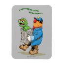 Recherche de sesame street magnets Oscar