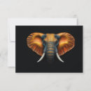 Recherche de défense invitations Éléphant