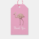 Recherche de flamingo étiquettes cadeau Merci