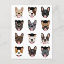 Recherche de frenchie noir cartes postales Chiot